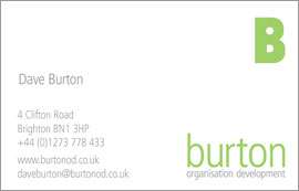 Burton OD Logo & stationery